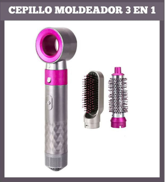 Cepillo moldeador 3 en 1